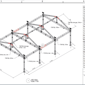 Kết cấu & Hệ Giàn Truss Nhôm Biểu Diễn Ngoài Trời