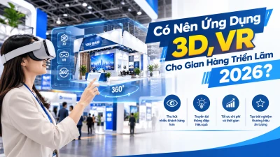 Có Nên Ứng Dụng 3D, VR Cho Gian Hàng Triển Lãm 2026?
