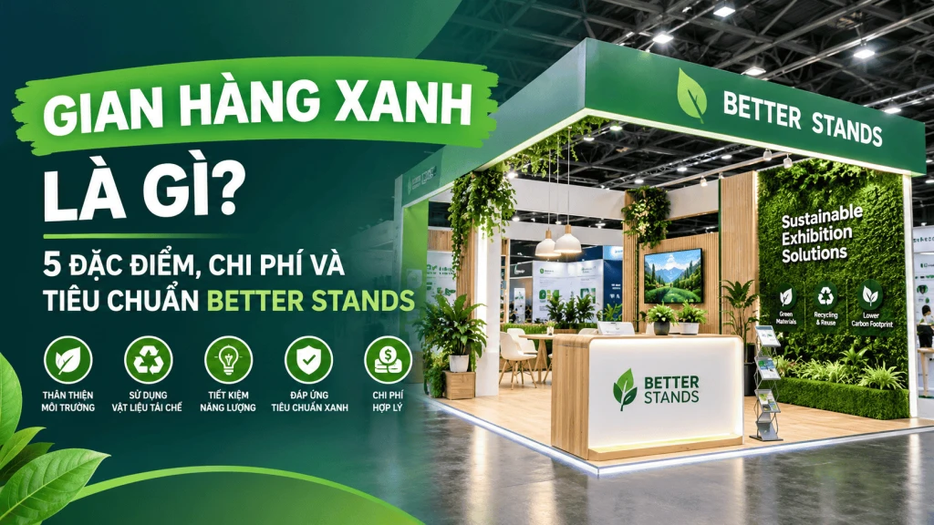 Gian Hàng Xanh Là Gì? 5 Đặc Điểm & Chi Phí Thi Công