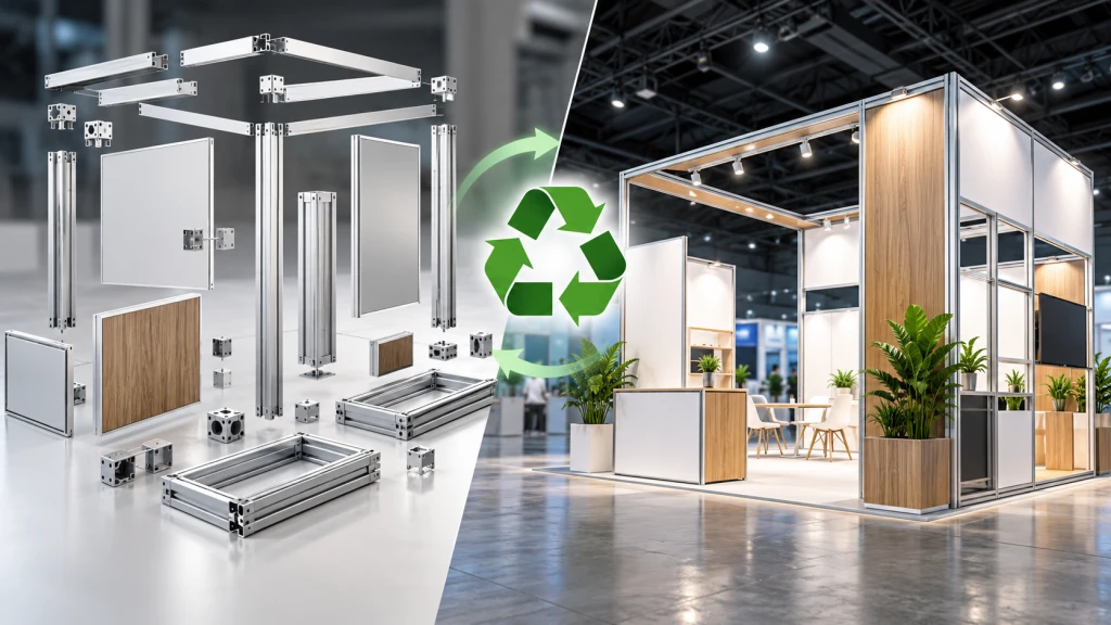Hệ Khung Modular Là Gì? Vì Sao Phù Hợp Với Gian Hàng Tái Sử Dụng?