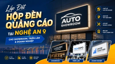 Lắp Đặt Hộp Đèn Quảng Cáo Tại Nghệ An Chuyên Nghiệp, Giá Tốt | MPX
