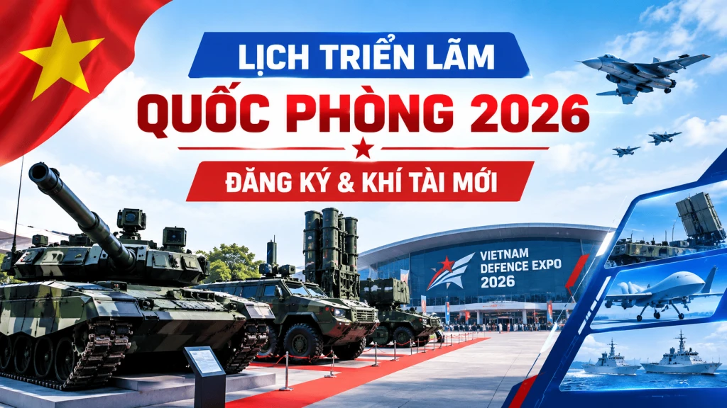 Lịch Triển Lãm Quốc Phòng 2026: Đăng Ký & Khí Tài Mới