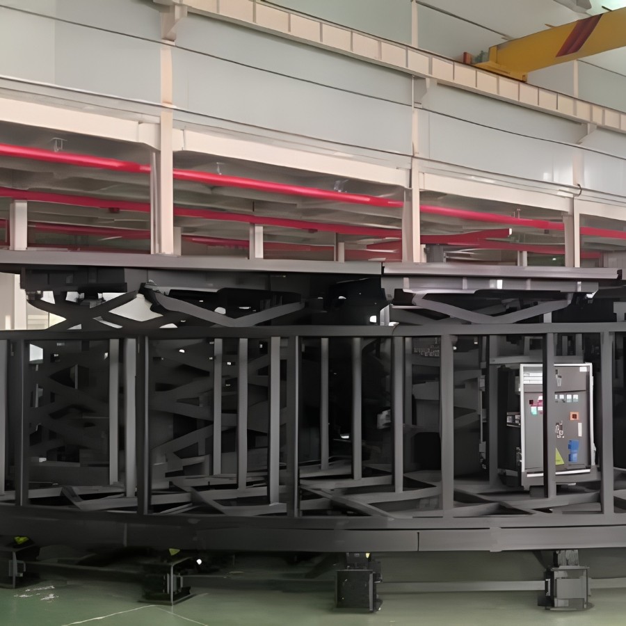 Sàn Xoay Kết Hợp Sàn Nâng Lập Trình
