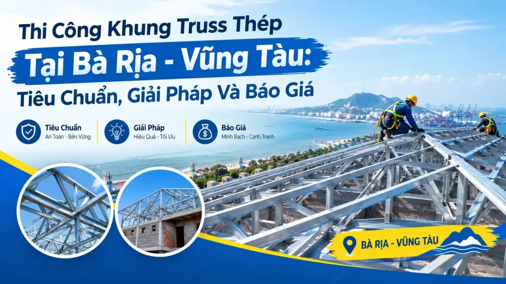 Thi Công Khung Truss Thép Tại Bà Rịa - Vũng Tàu: Tiêu Chuẩn, Giải Pháp Và Báo Giá