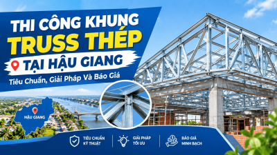 Thi Công Khung Truss Thép Tại Hậu Giang: Tiêu Chuẩn, Giải Pháp Và Báo Giá
