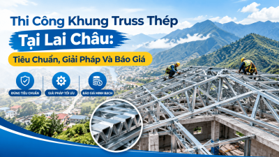 Thi Công Khung Truss Thép Tại Lai Châu: Tiêu Chuẩn, Giải Pháp Và Báo Giá