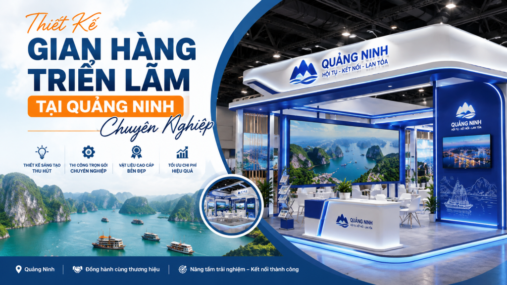 Thiết Kế Gian Hàng Triển Lãm Tại Quảng Ninh Chuyên Nghiệp